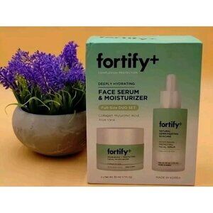 Fortify Complexion Protection Face Serum & Moisturizer Full Size Duo Set!